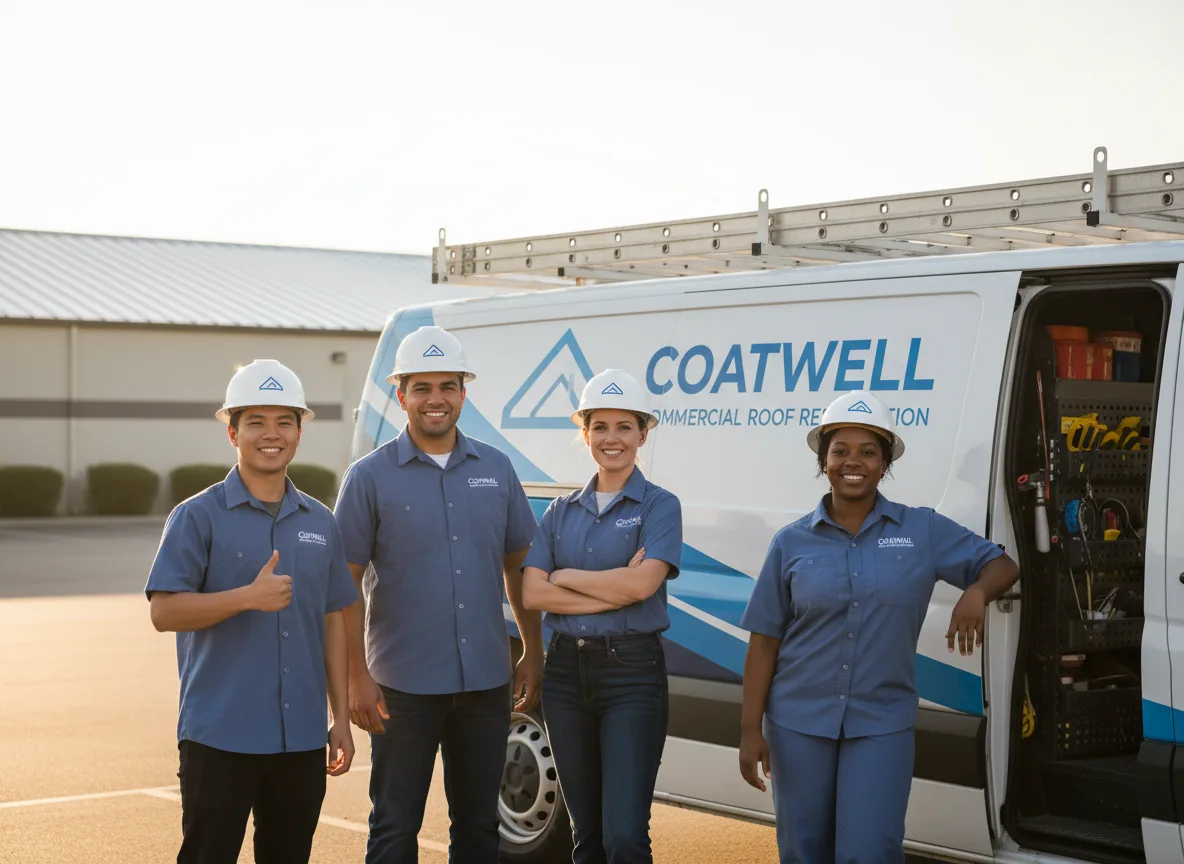 Commercial roof coating company in New Galilee, PA